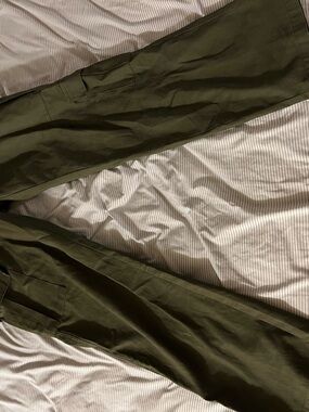 Olive Green Utility Pants